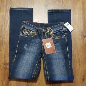 NWT true religion billy super t distressed jeans